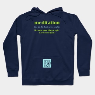 Meditation Punching VS Zen Hoodie